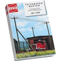BUSCH Telegrafenmasten 1499 H0
