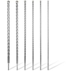 Walter SDS Gesteins Bohrer Set 6tlg. 600 mm Betonbohrer Ersatzbohrer Steinbohrer