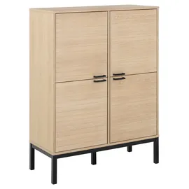 Actona Kensington 91 x 120 x 40 cm Beige / Weiß