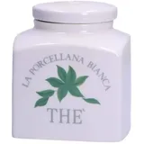 La Porcellana Bianca Teedose weiß 11 x 10 x 11 cm 0,5 l