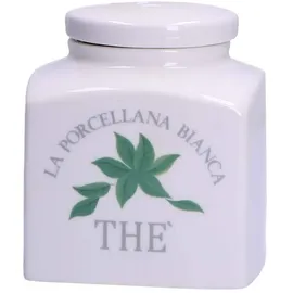 La Porcellana Bianca Teedose weiß 11 x 10 x 11 cm 0,5 l