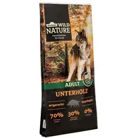 Dehner Wild Nature Hundefutter Unterholz, Trockenfutter getreidefrei / zuckerfrei, für ausgewachsene Hunde, Wildschwein, 12 kg