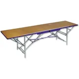 Iller Tapeziertisch 4-teilig, 2-3m lang 300x75cm