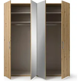 Set One by Musterring Drehtürenschrank Henderson 201 x 223 x 60 cm Braun