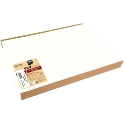 Pronappe S340101I 5x Schachtel mit 100 Tischsets, Spunbound, einfarbig - Format 30x40cm - Weiß