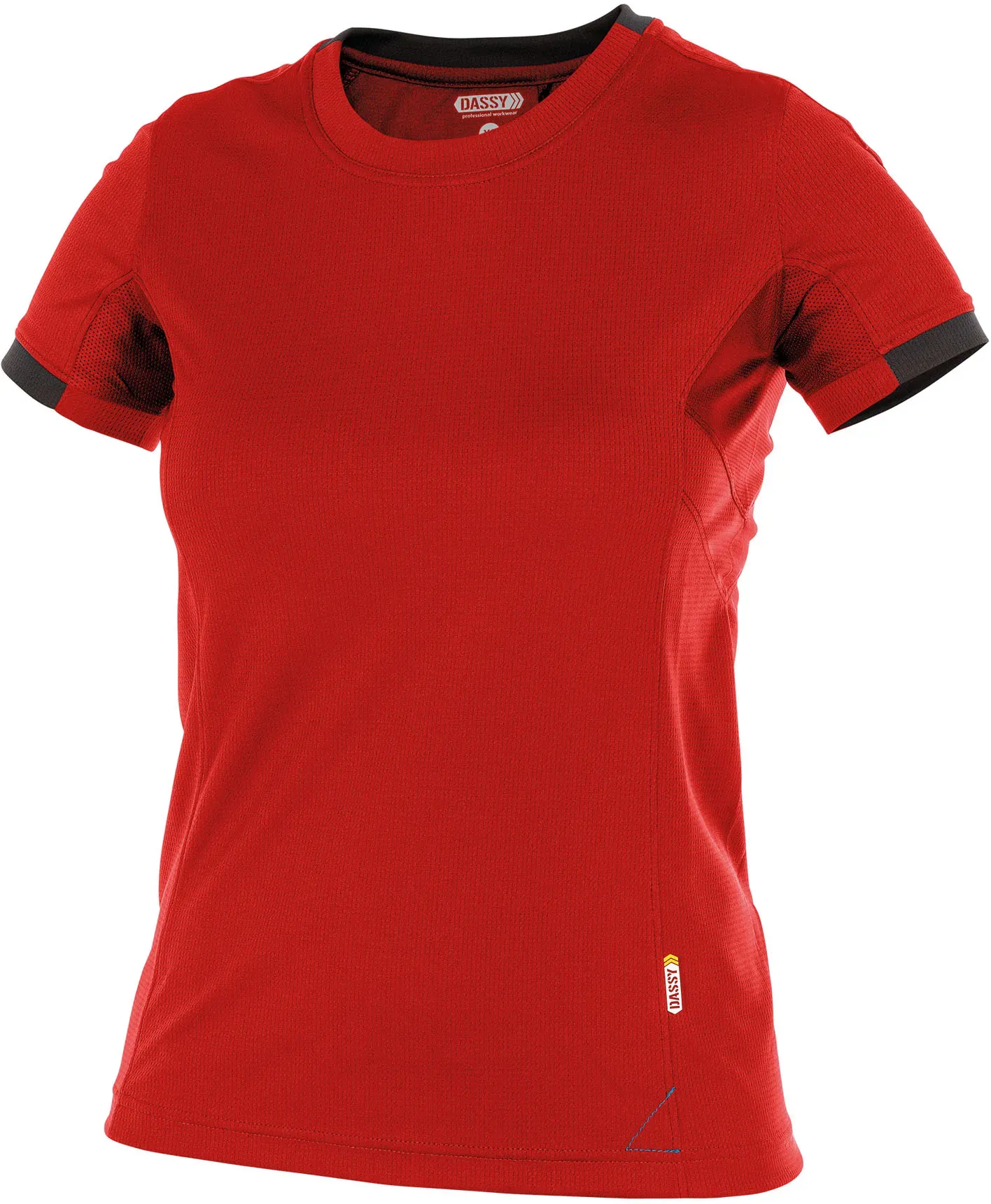 DASSY® Nexus Women T-shirt für Damen - rot/schwarz - M