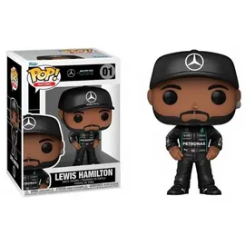 Funko Formula One - Lewis Hamilton 9 cm - Funko Pop! Sammelfigur, silber/mehrfarbig