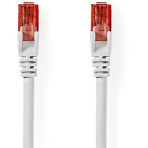 Nedis CAT6-Netzwerkkabel - RJ45 Stecker | 20.0 m | Weiss U/UTP | Rund | PVC |