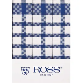 Ross Geschirrtuch Ross Geschirrtücher 3er Pack Baumwolle, Set mit 3 Geschirrtüchern blau