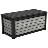 Keter Gartenbox "NORTHWOOD" 623L 157x72x69cm Deckel bis 270kg belastbar, abschließbar grau
