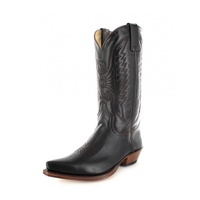 Sendra Boots 2073 Marron/Damen & Herren Cowboystiefel Braun/Westernstiefel/Cowboy Boots/Brauner Stiefel, Groesse:45 - 45 EU