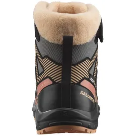 Salomon XA Pro V8 Winter CSWP Kinder Pewter/Black/Peach Fuzz 37