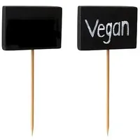 Papstar Fingerfood - Picker 8,5 cm Blackboard""