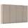 Rauch Schwebetürenschrank SCALE-LINE 360 x 223 x 68 cm Braun