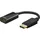 goobay DisplayPort auf HDMI Adapter 0,1 m Schwarz