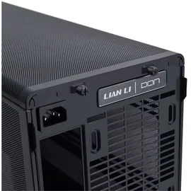 Lian Li DAN Cases A3-mATX (Micro-ITX, mATX), PC Gehäuse, Schwarz