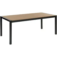 Beliani Vernio Gartentisch 180 x 90 x 76 cm