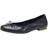 TAMARIS Damen Ballerina Leder flach, blau, 36 EU