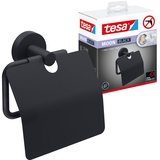 Tesa Smooz Toilettenpapierhalter mit Deckel zum Kleben chrom (40315-00000-00)