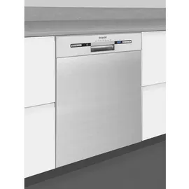 Exquisit EGSP9313-EF-030E Einbau-Geschirrspüler (unterbaufähig, 598 mm breit, Inox)