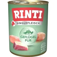 Rinti Singlefleisch Exclusive Geflügel Pur 12 x 800 g