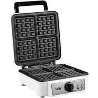 Gadgy Waffeleisen, DoppelWaffeleisen für 2 Waffeln, 1200 W, Schnelles