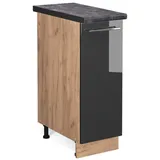 Vicco Apothekerschrank Fame-Line 30 x 60 x 81,5 cm Anthrazit