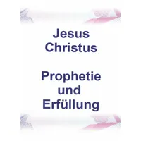 Epubli Jesus Christus Prophetie und Erfüllung