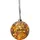 eglo christmas EGLO Led Weihnachtskugel für Innen, beleuchtete Glaskugel zum Aufhängen, Leuchtkugel Amber zum Hängen, Deko Wohnzimmer, warmweiß, Strom-Betrieb, 3m Kabellänge, Ø 15 cm