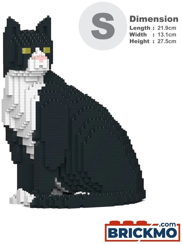 JEKCA Bricks Tuxedo Cat 01S ST19TCA01