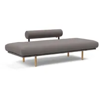 INNOVATION LIVING Schlafsofa Rollo Stem Stoff Grau Grey