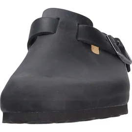 Birkenstock Boston Nubukleder geölt schwarz 43