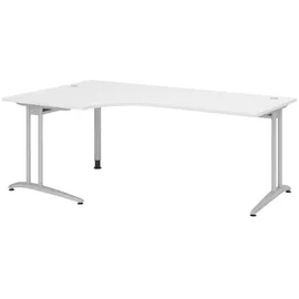 bümö Schreibtisch B-Serie Weiß