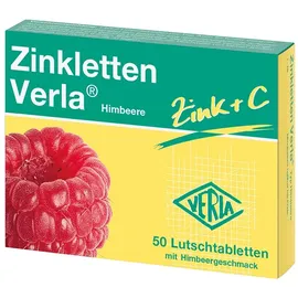 VERLA Zinkletten Verla Himbeere Lutschtabletten 50 St.