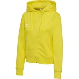hummel hmlGO 2.0 Zip Hoodie Woman, Blazing yellow XL
