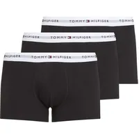 Tommy Hilfiger Herren CTN ESS 3er-Pack Trunks Th Wht/Th Wht/Th Wht), SM