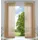 Gardinenbox 2er-Pack Gardinen Transparent Vorhang Set Wohnzimmer Voile 2er-Set 225x140 cm Sand,