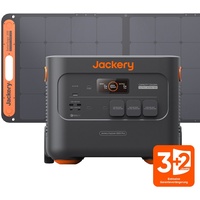 Jackery Solargenerator 2000 Plus 200W, 2042,8 Wh Akku mit 1x 200W Solarpanel