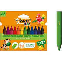 BIC Plastidecor Triangle Wachsmalstifte  12 St.