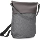 Zwei Rucksack / Backpack Kim KIR120 Rucksäcke Grau Damen