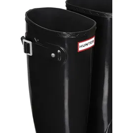 Hunter Original Tall Gloss Boot wasserdicht schwarz