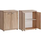 Procontour Sideboard 60 x 74 x 35 cm Braun