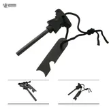 BSH K-012 Feuerstahl XXL 8mm Magnesium Feuerstarter Outdoor Camping Bushcraft
