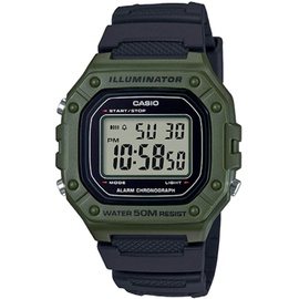 Casio W-218h-3avef Uhr Green One Size