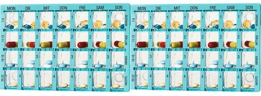 Dosett Midi Deutsche Pillenpackungen