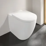 Villeroy & Boch Subway 3.0 Stand-WC mit TwistFlush, mit WC-Sitz, 4671T0RW+8M4261RW,