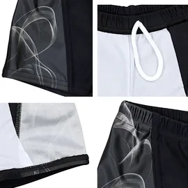 Aquarti Badehose Jungen schwarz/graphit 158