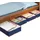 Wenko Unterbettkommode Blau-Rot 45 x 15 cm 4-tlg. blau-rot