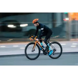 Sena R1 der Smarte Fahrradhelm (Electric Tangerine, M)