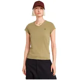 G-Star Eyben Slim 2.0 Kurzarm-T-Shirt Mit V-ausschnitt Ensis Green M